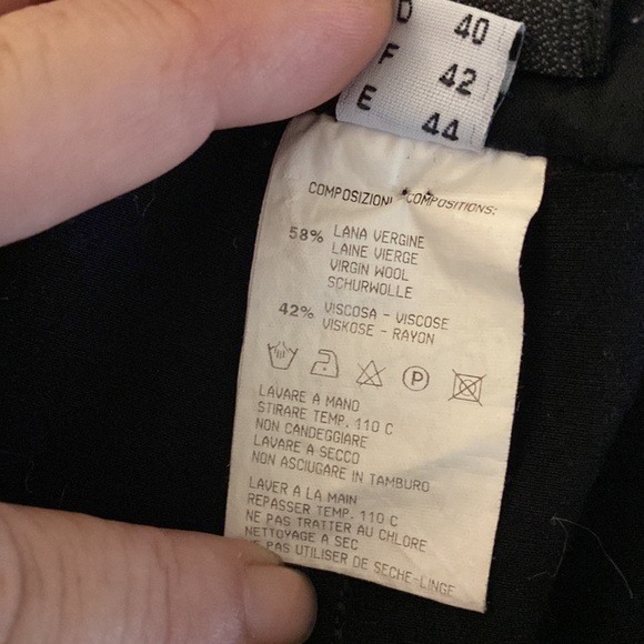 Roberta Scarpa Made in Italy stunning satin looking cargo joggers w/pockets - Picture 13 of 16